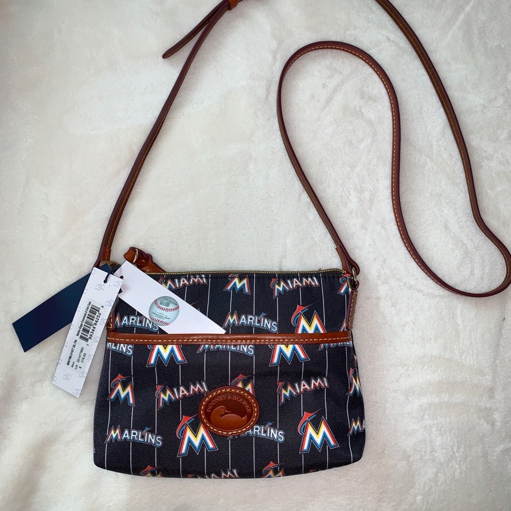 Brand New Marlins Dooney and Burke Bag